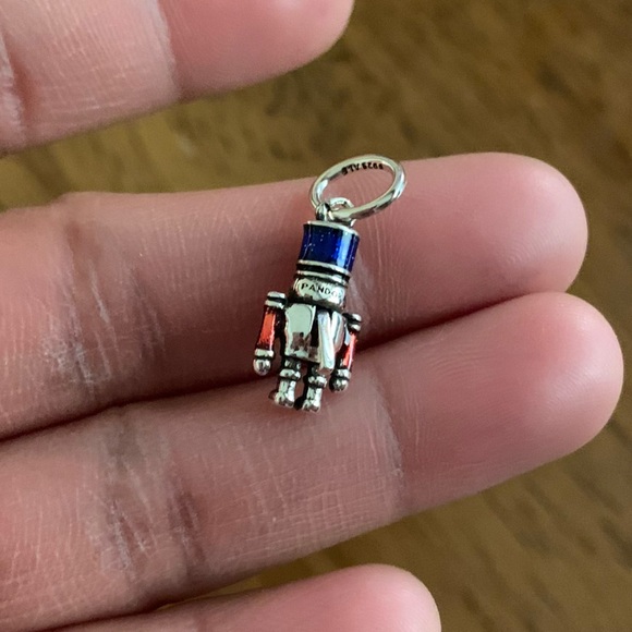 NWOT Moveable Nutcracker Christmas Dangle Charm Sterling Silver 925 - Picture 9 of 13